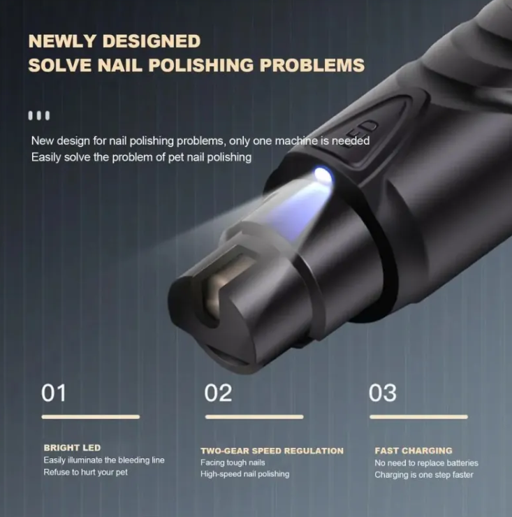 Quiet Pet Nail Grinder